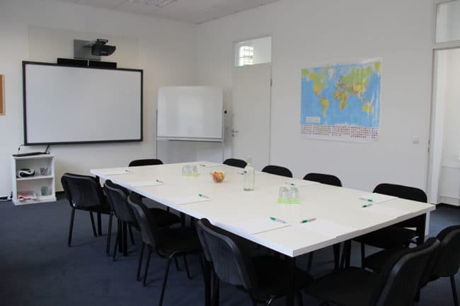 Unterrichtsraum im Sprachinstitut Berlin
